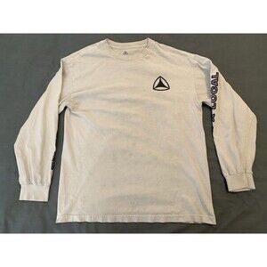 Active Ride Shop Long Sleeve Tee Shirt White Men's Medium Dont Hassle I'm Local